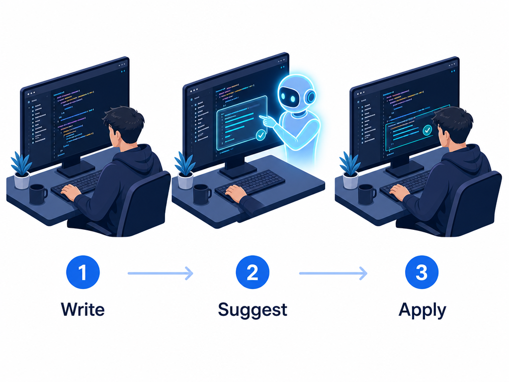 GitHub Copilotに新モデル「GPT-6.1 Sol」が登場！実務で成果を出すプロンプトエンジニアリング導入・設計・運用ガイドの概念図